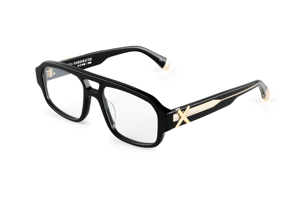 MAKATI - Gloss Black / Blue Light