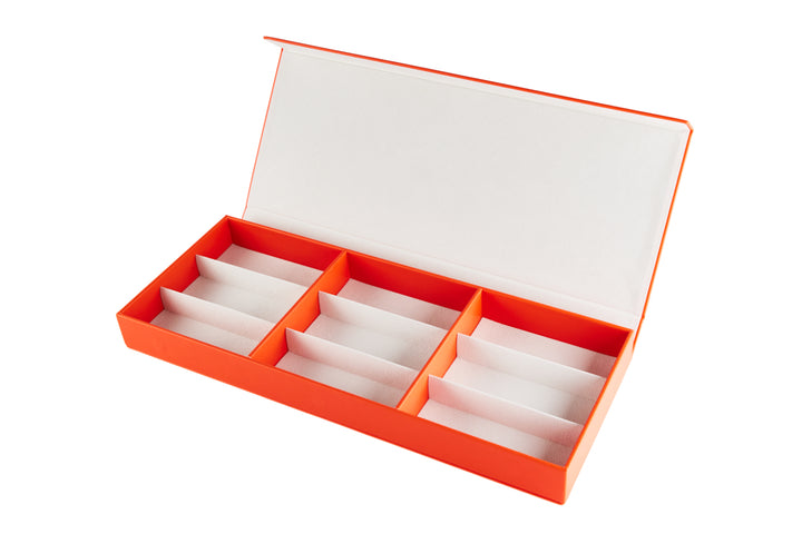 COLLECTOR CASE / ORANGE - 9 PIECE