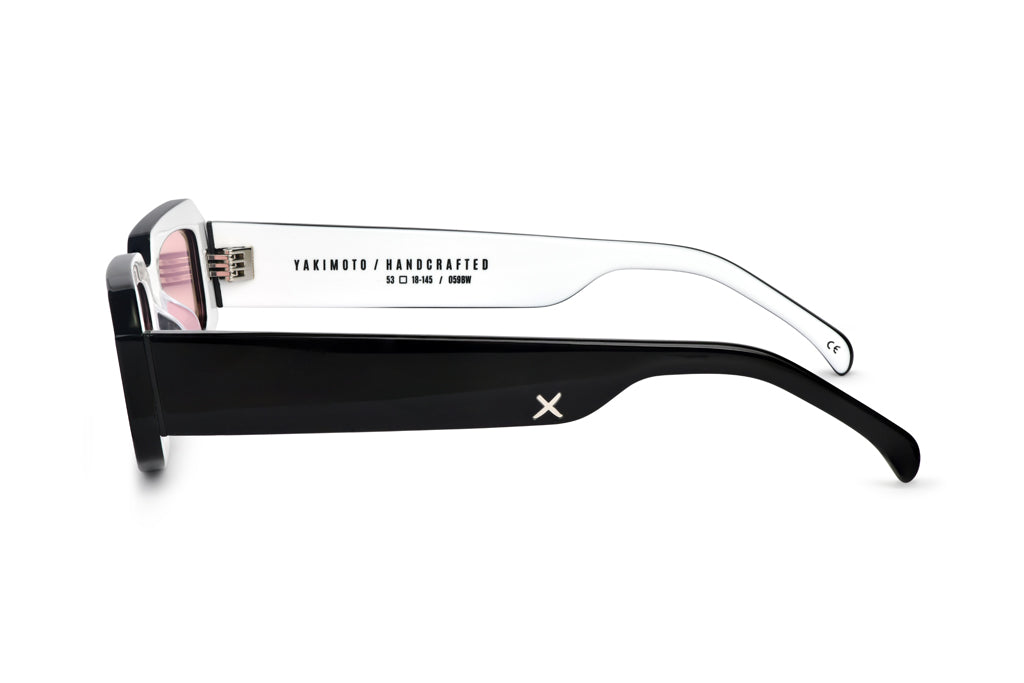 YAKIMOTO/ BLACK WHITE - Pink Photochromic