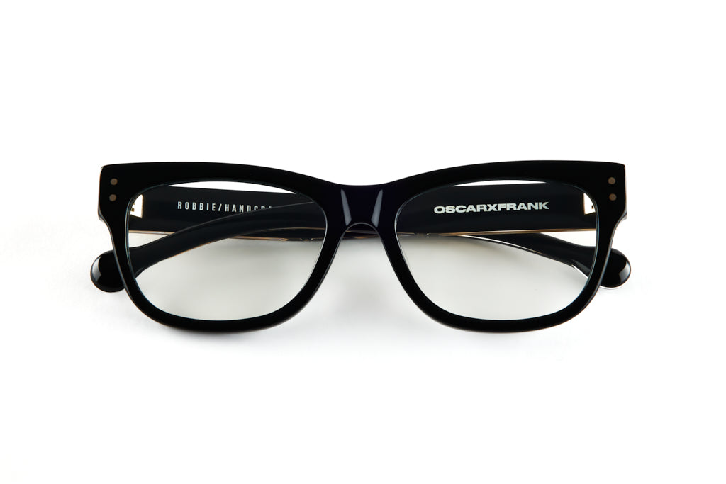 ROBBIE - GLOSS BLACK / Blue Light