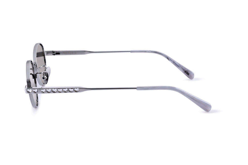 PROVENZA - SILVER / HEART DIAMONDS