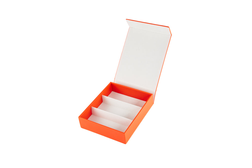COLLECTOR CASE / ORANGE - 3 PIECE