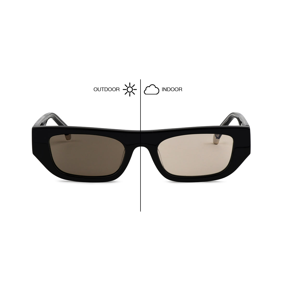 DOSTYK AVENUE  - Gloss Blk / Cola Photochromic