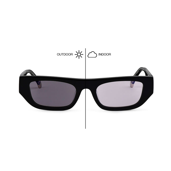 DOSTYK AVENUE  - Gloss Blk / Purple Photochromic