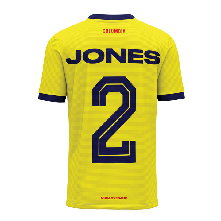 OXF COLOMBIA OVERSIZED FOOTBALL JERSEY - JONES #2
