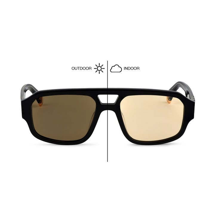 MAKATI - Gloss Black / Yellow Photochromic (2.0)