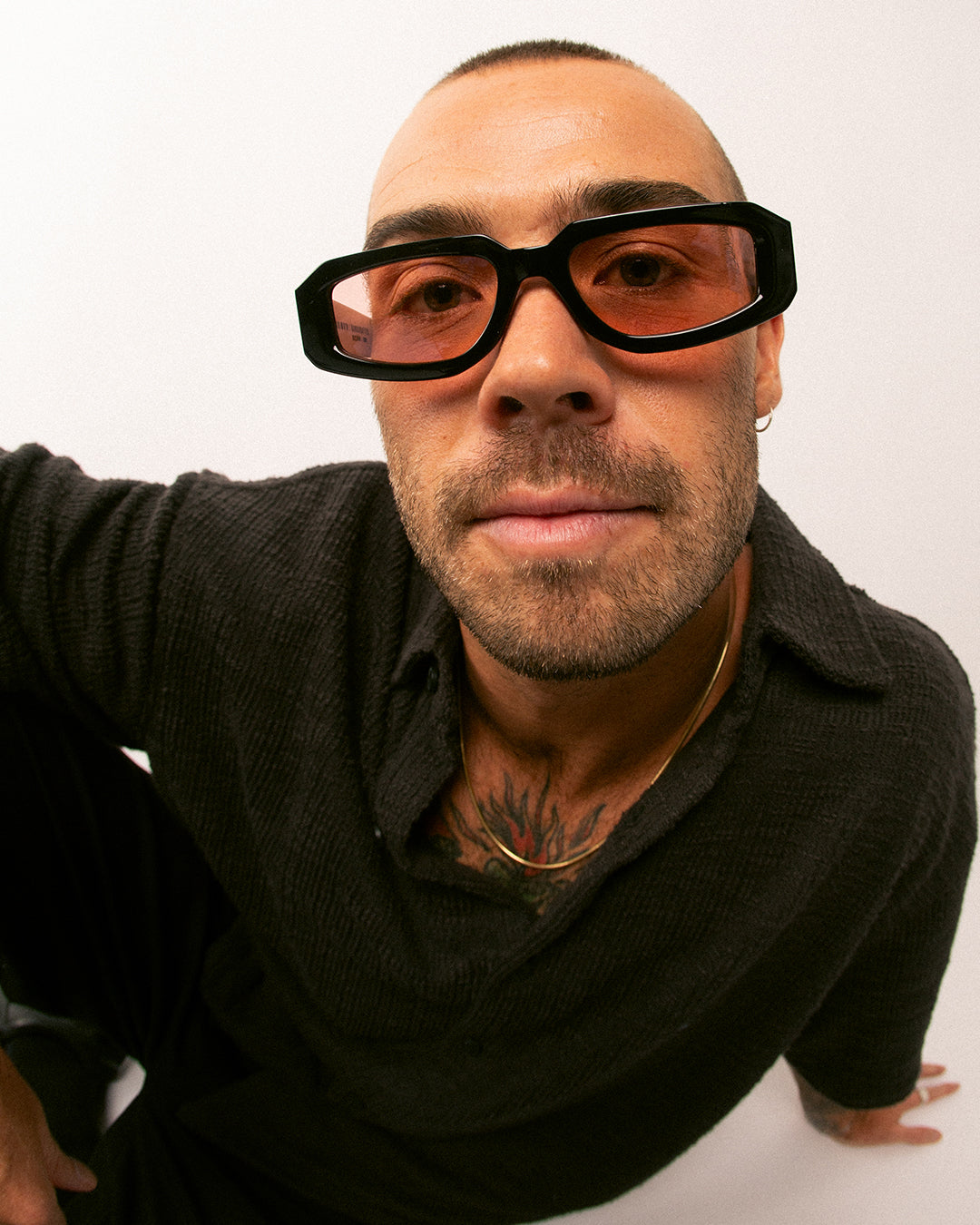 YAKIMOTO/ BLACK WHITE - Pink Photochromic