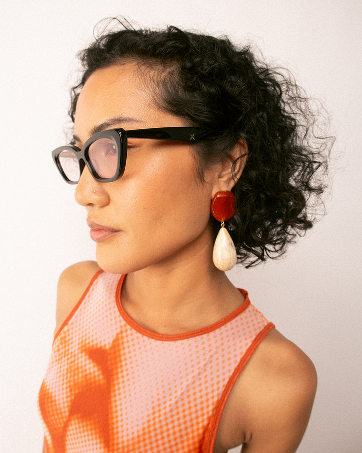 ORCHARD ROAD - Gloss Black / Purple Photochromic