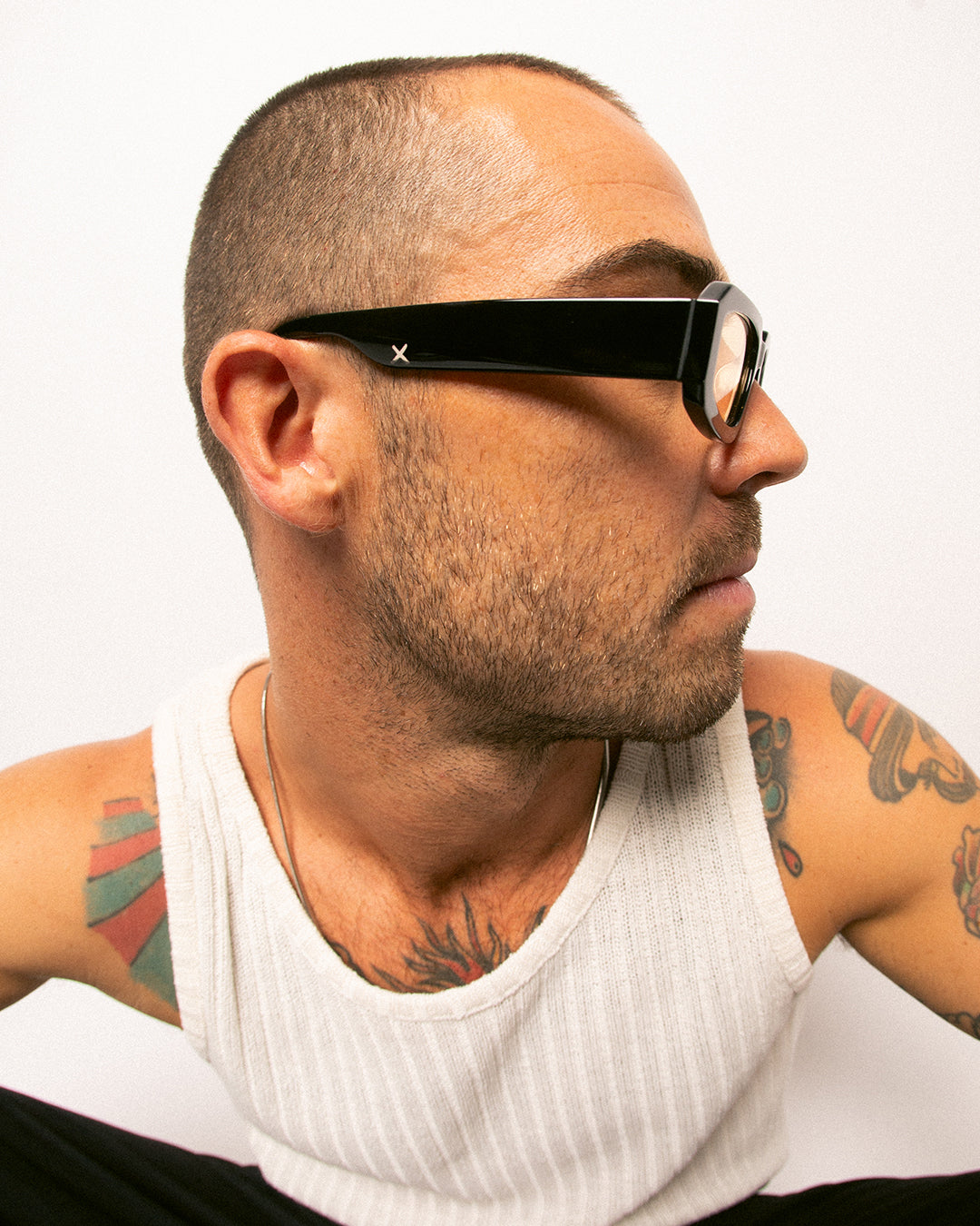 YAKIMOTO/ BLACK WHITE - Yellow Photochromic