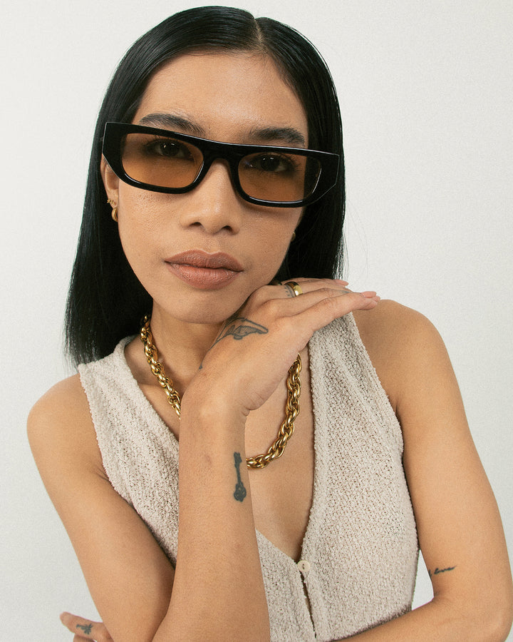 DOSTYK AVENUE  - Gloss Blk / Cola Photochromic