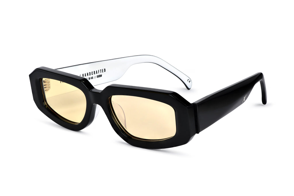 YAKIMOTO/ BLACK WHITE - Yellow Photochromic