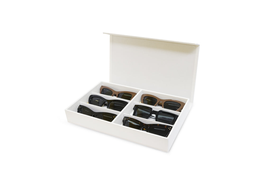 COLLECTOR CASE / WHITE - 6 PIECE
