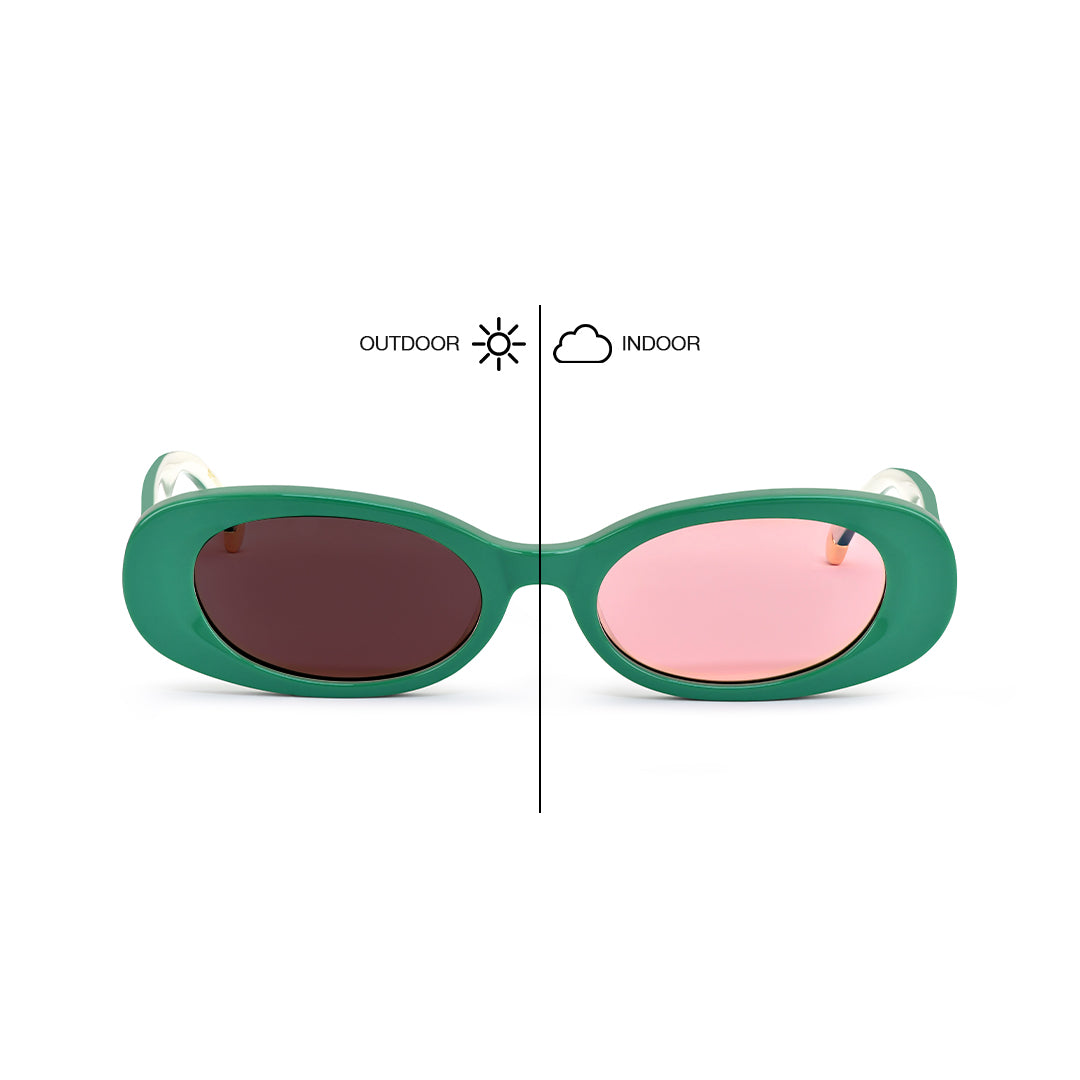 CITRA - Green / Cream - Pink Photochromic