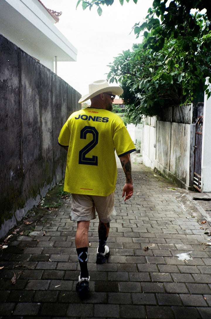 OXF COLOMBIA OVERSIZED FOOTBALL JERSEY - JONES #2