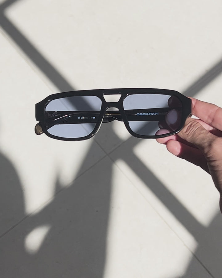 MAKATI - Gloss Black / Blue Photochromic