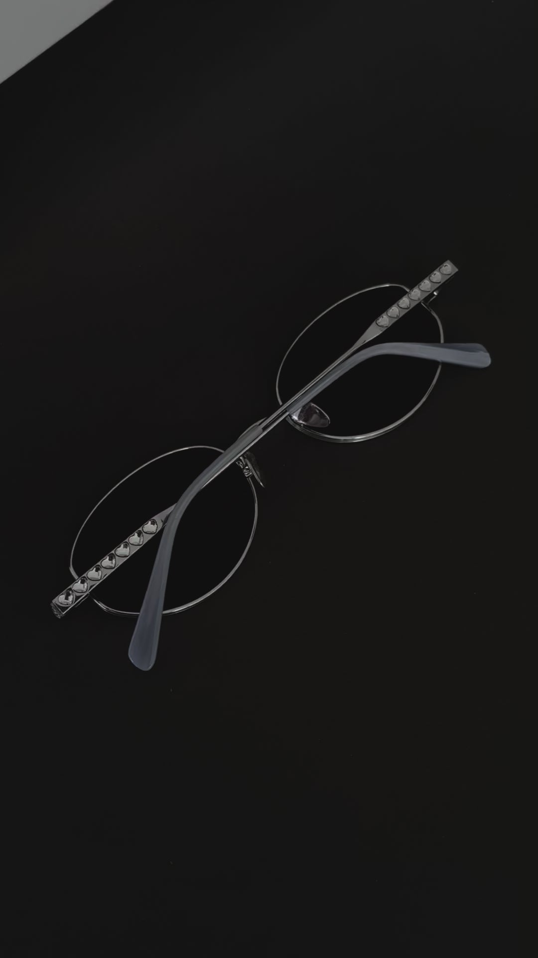 PROVENZA - SILVER / HEART DIAMONDS / FLASH SILVER MIRROR