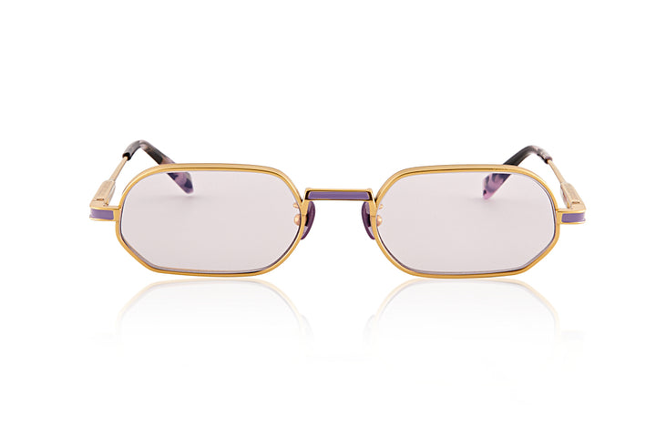 MR ZUZU - Gold Titanium / Purple lens