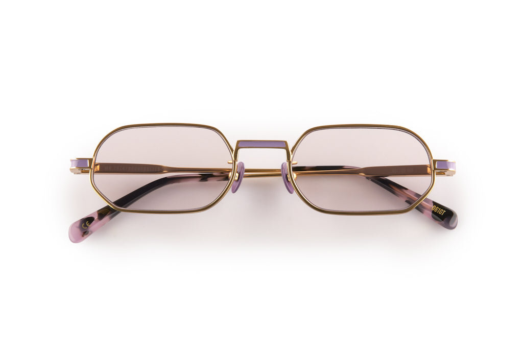 MR ZUZU - Gold Titanium / Purple lens